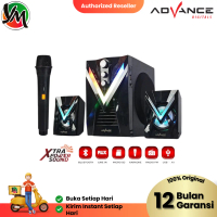 Speaker Aktif Advance M12BT With Wireless Microphone
