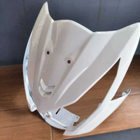 TAMENG DASI PANEL COVER BODY DEPAN BEAT FI 2013-2015 PUTIH ABS TEBAL