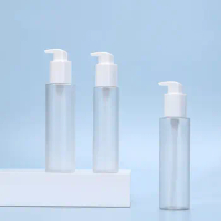 300pcs/Lot Plastic Frosted 100ml 150ML 200ML PET Empty Lotion Bottle For Make Up And Skin Care
