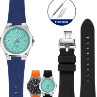 Adapted To EFR-S108D EFS-S570 ECB-10YDC Series Convex Silicone Watch with Male