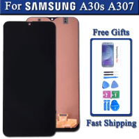 Display For Samsung A30s LCD For A307 A307FN A307G A307GN A307GT LCD Touch Screen Digitizer Assembly Replacement