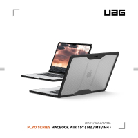 【UAG】UAG Macbook Air 15吋(2023-2025)耐衝擊保護殼-全透明(M2/M3/M4保護殼)