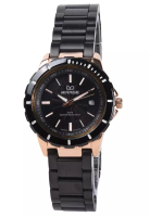 Mirage Mirage - Jam Tangan Wanita - Rosegold Black - Stainless Steel Bracelet - 8549L-A