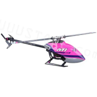 OMPHOBBY M1 290mm 6CH 3D Flybarless Dual Brushless Direct-Drive Motor RC Helicopter With Flight Controller for FUTABA RC Model