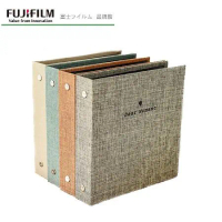 Fujifilm 富士 instax mini 硬殼棉麻相本 100入 拍立得專用 2x3 相冊 相簿 活頁