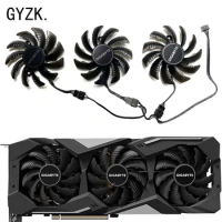 New For GIGABYTE Radeon RX5500XT 5600XT 5700 5700XT GAMING OC Graphics Card Replacement Fan GA81S2U