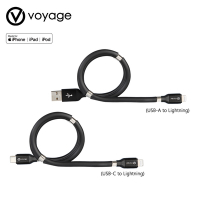 VOYAGE Apple MFi認證快速充電傳輸線-Lightning-1M-USB-C