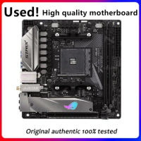 For ASUS ROG STRIX X370-I GAMING Motherboard Socket AM4 DDR4 For AMD X370 X370M Original Desktop Mainboard Used Mainboard