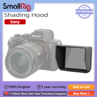 SmallRig Sunhood for Sony Alpha 7S III/A 7C II / A 7C/A/ZV-1/ZV-E10/FX3 Camera Nylon Easy to Take On and Removed Accessori 3206