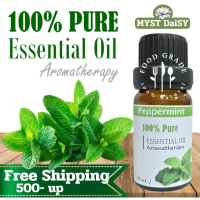 COD- [10 มล.]Food Grade 100% Pure Essential Oil น้ำมันหอมระเหยเปปเปอร์มินท์ (Peppermint) 100%ไม่ผสม 