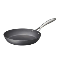 【vitacraft】日本製窒化鐵 無塗層單柄鐵製平底鍋 24cm(Super Iron系列)