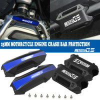 GS 1250 25mm Motorcycle Crash Bar Bumper Engine Guard Protection Block For BMW R1250GS R 1250 GS Adventure ADV 2019 - 2023 2022