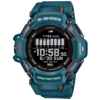 CASIO 卡西歐 G-SHOCK 太陽能x藍牙連線 多元運動腕錶 禮物推薦 畢業禮物 52.6mm / GBD-H2000-2