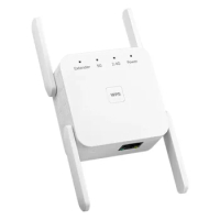 5Ghz Wireless WiFi Repeater 1200Mbps Router WiFi Booster Extender 2.4G 5G 802.11N Remote WiFi Signal Amplifier Repeater