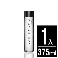 VOSS挪威芙絲 頂級氣泡礦泉水(時尚玻璃瓶375ml)