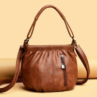 Tas kulit PU wanita yang modis dengan desain terkini, termasuk tas tangan, dompet, tas selempang, ta