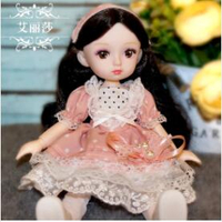 【樂天精選】Alooha1/6分bjd娃娃人偶洋芭巴比套裝換衣服仿真公主女孩玩具禮物 NMS