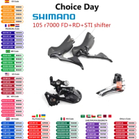 SHIMANO 105 R7000 Ultegra R8000 2x11 Speed Groupset Kit Shifter Derailleur Front Rear SS GS Origina Shimano Part