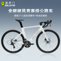 公司貨 可開票免運 碳纖維破風公路車自行車24速彎把一體全內走線超輕油壓碟剎