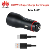 HUAWEI SuperCharge Car Charger Max 66W 11V 6A 10V4A 5V3A QC 4.0 Compatible for Mate 40 Pro,Mate 40 Pro + 6A Car Charger