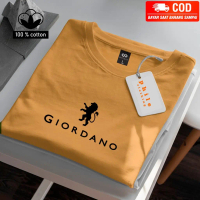 KATUN 30s combed cotton shirt.!!! Giordano distro short-sleeved T-shirt for men & women 100% premium