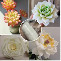 500g Resin Clay Air dry clay Translucent white clay Professional clay material for DIY flowers