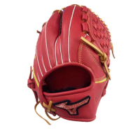 【MIZUNO 美津濃】WILLDRIVE RED限定紅標約11.8吋棒球手套內野棋盤格紅X咖啡皮繩(1AJGR14130 6249)