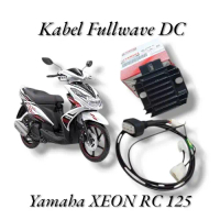 KABEL FULLWAVE DC YAMAHA XEON RC 125 KIPROK NMAX KABEL LAMPU DC YAMAHA XEON RC 125 Motor Motorcycle 