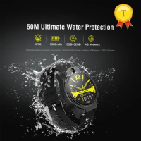 Best selling 50M diving swimming Waterproof IP68 Smart Watch 8MP Camera 4G LTE GPS wifi 1.69" round screen smartwatch