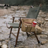 Outdoor Camping Kermit Chair Armrest Hanging Pouch Side Multifunctional Storage Bag Portable Storage Bag