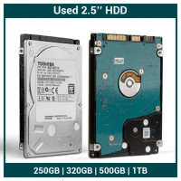 Used 2.5" SATA3 HDD laptop Notebook Internal 1TB 250GB 320GB 500GB HDD Hard Disk Hard Drive 5400-7200RPM disco duro interno