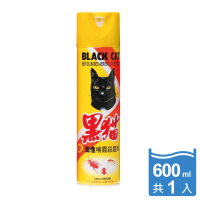 【黑貓】油性噴霧殺蟲劑600ml(日本住友化學最新速效配方)