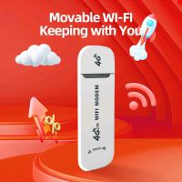 Modem USB LTE 4G dengan WiFi Hotspot Internet Kecepatan 150Mbps untuk Pengalaman Internet Cepat dan