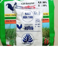 100 gram Phân khoáng kali hoà tan kali sunphat K2SO4 giúp trổ bông đồng loạt to hạt chắc trái