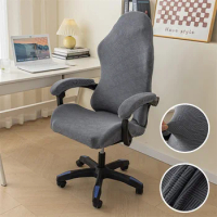 1Set Jacquard Gaming Chair Cover Computer Chair Seat Protector High Quality Elastic Boss Office Chair Cover with Armrest Covers