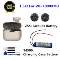 Original Wireless Headset Battery 1000mAh 1588-0911 for Sony WF-1000XM3 Charging Case Zenipower Z55 TWS Bluetooth Earphone