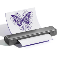 Phomemo M08F 熱敏A4打印機 紋身轉印貼打印機 黑色