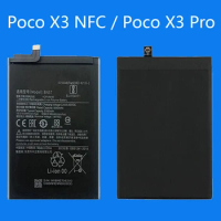 AAA+++ Phone Battery BN57 5160mAh For Xiaomi Poco X3 NFC / Poco X3 Pro Replacement Batterie Li-Polymers