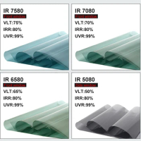 90cmX3m Nano Ceramic Tint UV99% Anti-glare UV Protection Foils High Heat Resistant Solar Car Window Tint Film