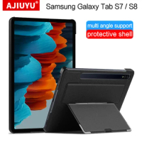 Case For Samsung Galaxy Tab S7 Plus 12.4" S7+ SM-T970 Shell Cover for Samsung Tab S8+ X800 S8 Tablet Fall Protection Cases Funda
