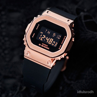 CASIO卡西歐G-SHOCK玫瑰金女士手錶小方錶GM-S5600PG-1/4/SB/SK-7 xr52