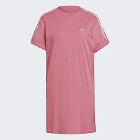 Adidas Tee Dress H35503 女 連身洋裝 休閒 柔軟 棉質 舒適 寬鬆版型 愛迪達 粉紅
