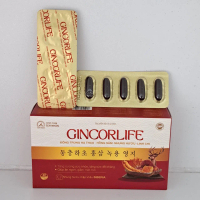 Viên uống đông trùng hạ thảo, hồng sâm, nhung hươu, linh chi GINCORLIFE giúp bồi bổ cơ thể, giảm mệt