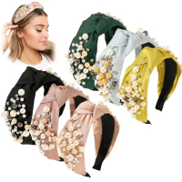 Bando Mutiara Korea Pearl Fashion Headband Bandana Wanita Korean