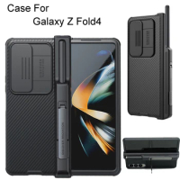 Teroxa Case for Galaxy Fold 4 Standing Cover With Original S Pen Fold Edition +Camera Protection, SPen Slot Holder Disassemble