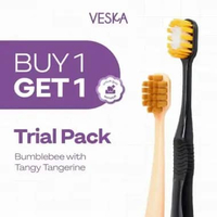 Veska by LEKA - Buy 1 Get 1 Cloud Max Brush + Cloud Brush - Sikat Gigi untuk Gusi Sensitif untuk Beh