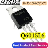 10-50-100PCS/LOT 100% nuevo original Q6015L5 15A 600V Q6015L6 TO220 Transistor triodo-220 Q 6015L5