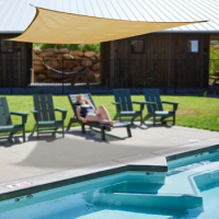 Sun Shade Sails Canopy Outdoor Shade Canopy 16'x 20' UV Block Sunshades for Home Garden Backyard