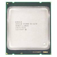 Intel xeon e5 2670 E5-2670 2.6GHz 20M Cache 8.00 GT/s LGA 2011 Eight-Core Sixteen-Thread CPU Processor sutiable X79 motherboard