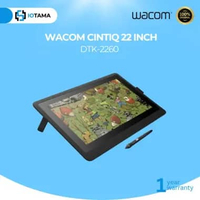 Wacom Cintiq 22 Inch DTK-2260 by IOTAMA 100% Original